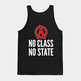 No Class No State Functional Programmer Red/White Design Tank Top